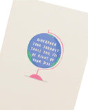 Kindred "I'll Be Right By Your Side" greeting card by UK Greetings, featuring heartfelt message with floral design and elegant typography.