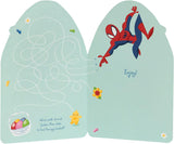 Marvel Spider-Man Easter greeting card for boys with envelope, featuring Spider-Man design by UK Greetings.