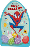Marvel Spider-Man Easter greeting card for him or boys with envelope, featuring Spider-Man design by UK Greetings.