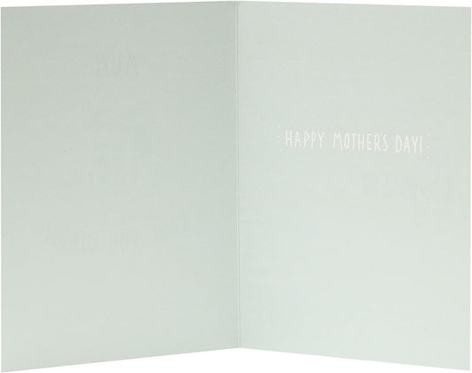 Mother's Day greeting card from UK Greetings with floral design and heartfelt message, suitable for expressing love and appreciation.