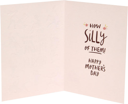 Mother's Day greeting card with envelope featuring a lovely illustration design, measuring 140x195mm, by UK Greetings.