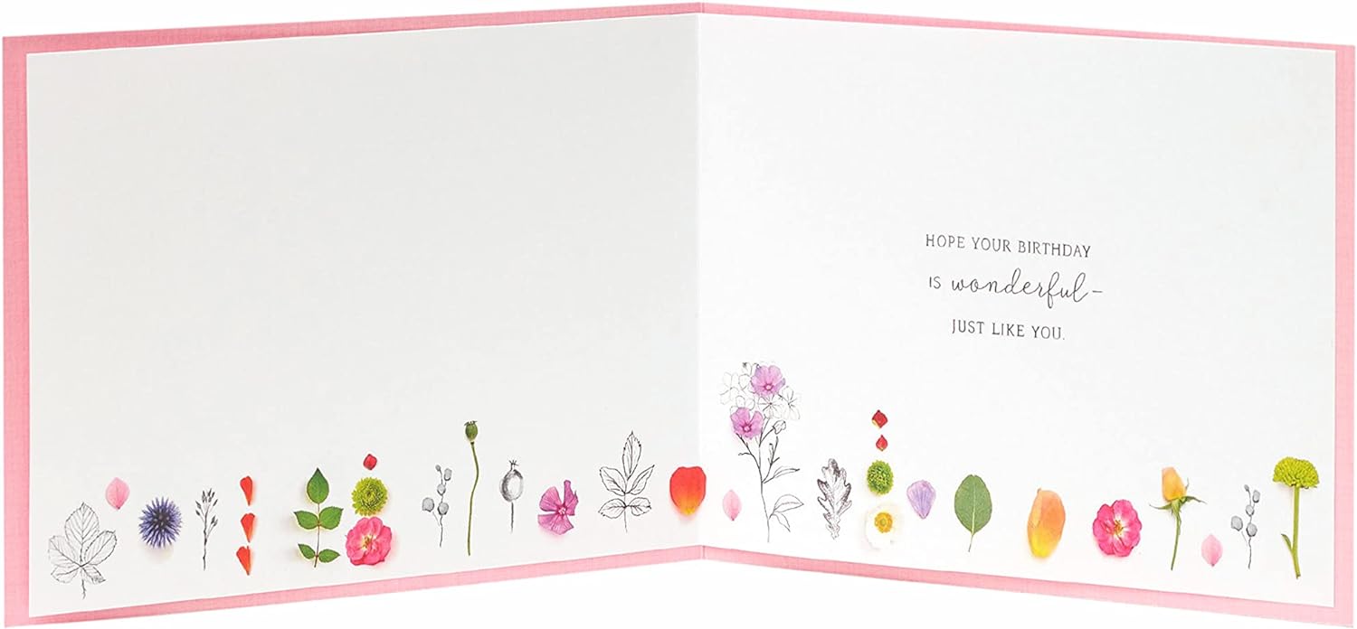 Colorful Nature Mandela Design greeting card by UK Greetings featuring intricate floral patterns for birthdays.