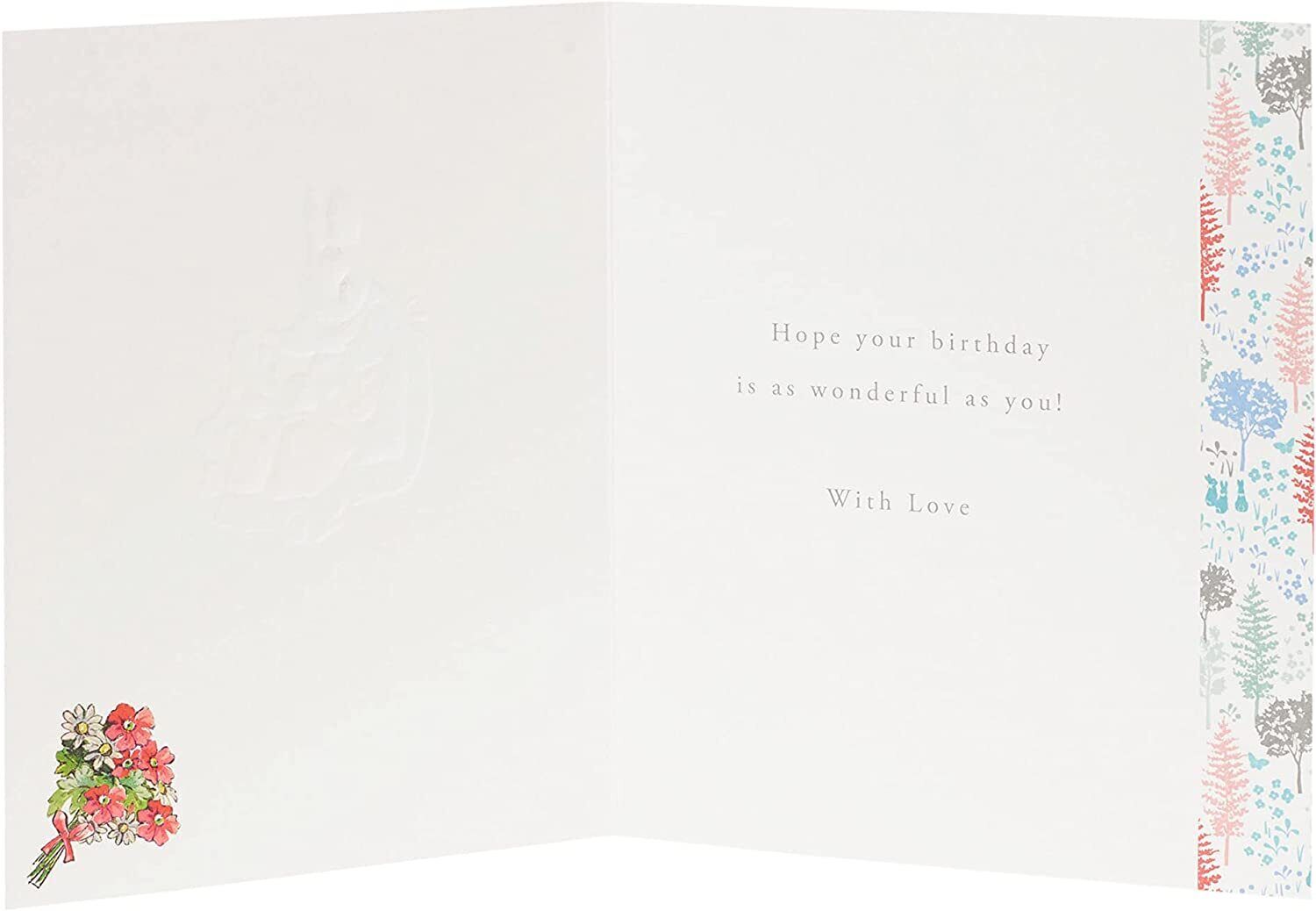 Peter Rabbit Grandma birthday greeting card by UK Greetings featuring adorable illustration of Peter Rabbit for special occasions