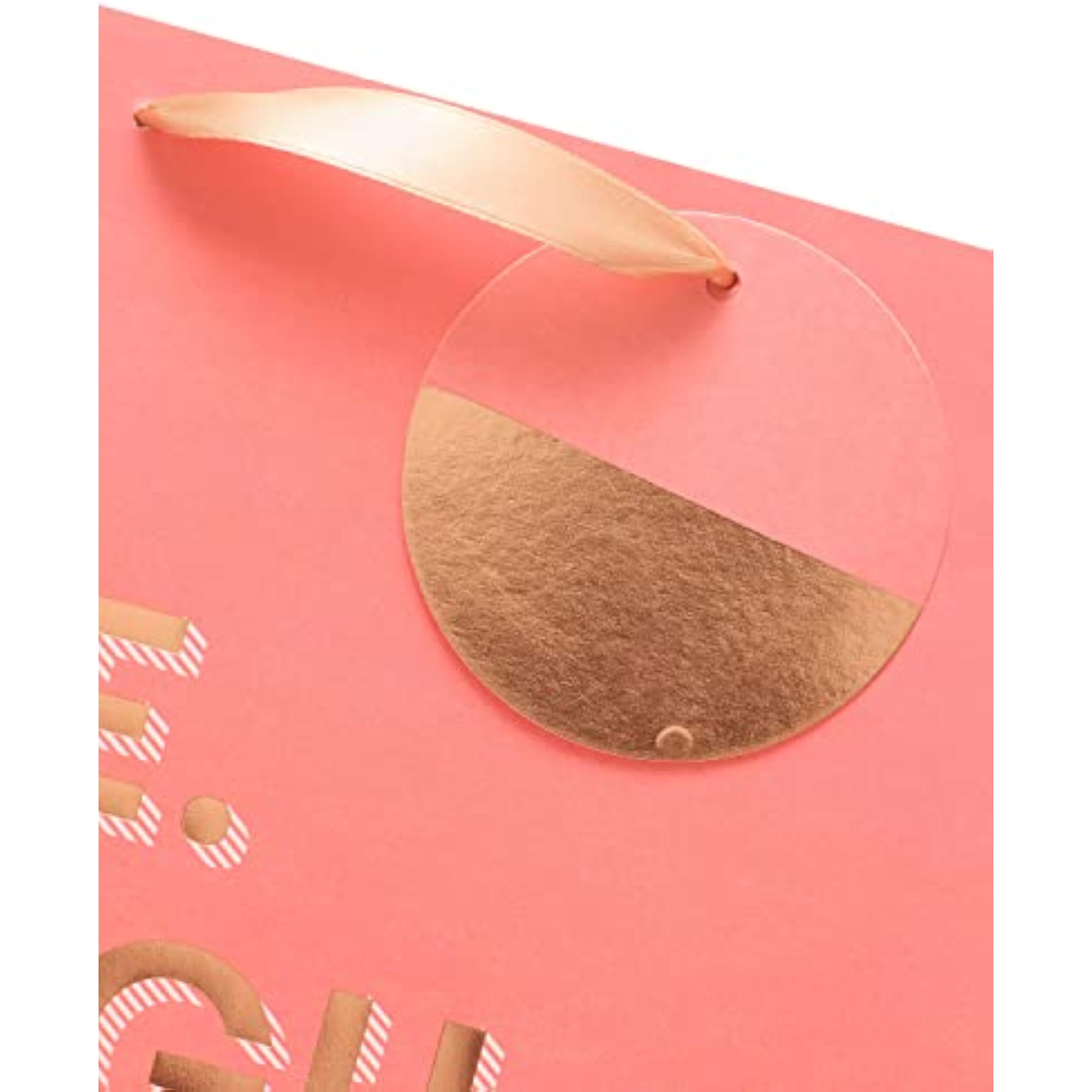 Large playful "Live Laugh Love" funny gift bag from UK Greetings, featuring vibrant colors and cheerful design.