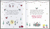 Colorful Santa’s Sleigh Magic Christmas greeting card for granddaughter by UK Greetings, featuring festive holiday illustrations.