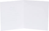 Sassy 30th Still Cool typography greeting card by UK Greetings featuring bold, colorful text on a white background.