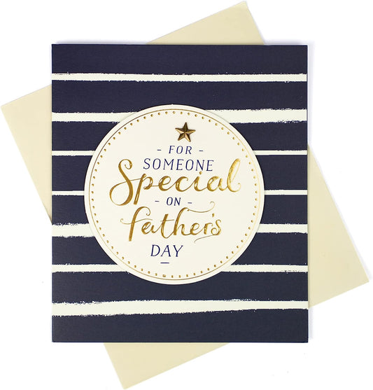 A UK Greetings Father's Day greeting card featuring heartfelt message and decorative design, perfect for celebrating someone special.