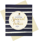 A UK Greetings Father's Day greeting card featuring heartfelt message and decorative design, perfect for celebrating someone special.