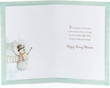 Son Christmas greeting card by UK Greetings featuring traditional festive design and heartfelt holiday message.