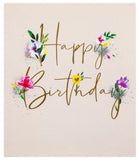 Sparkling Wishes birthday greeting card from UK Greetings with a heartfelt message and festive design.