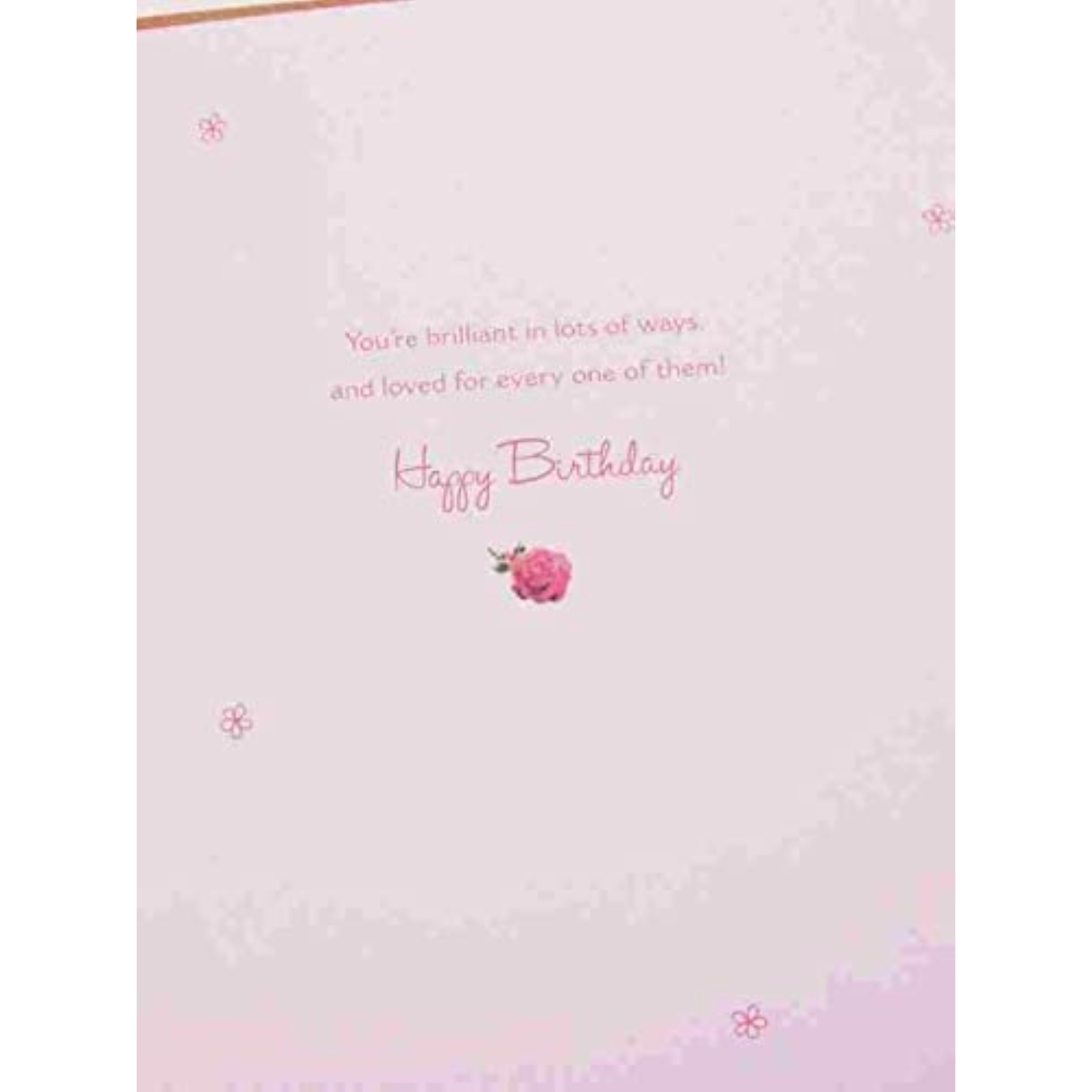 Colorful UK Greetings granddaughter birthday greeting card with cheerful design and heartfelt message, perfect for celebrating her special day.