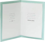 Elegant greeting card featuring "Congratulations on Your Exam Success" message, perfect for celebrating academic achievement.