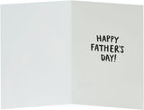 Father's Day greeting card for dad featuring The Rock image, from UK Greetings, with celebratory design and heartfelt message.