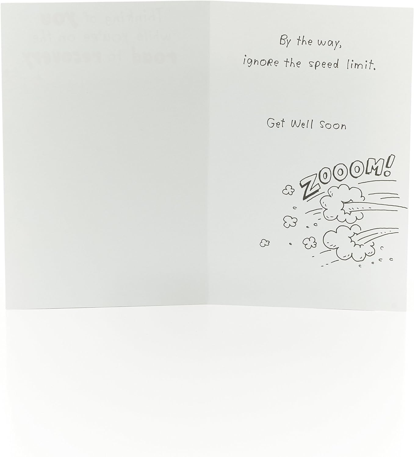 ThoughtfulCare Wellness Box greeting card from UK Greetings with heartfelt message and floral design.