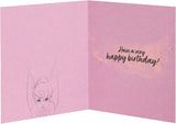 Tinker Bell 9th birthday magic greeting card from UK Greetings, featuring Tinker Bell and magical design elements.