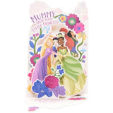UK Greetings Disney Princess birthday greeting card for Mummy featuring a colorful pop-up floral design and Disney princess illustrations.