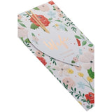 UK Greetings Valentine's Day greeting card for wife with bright floral design, featuring colorful flowers and romantic message.