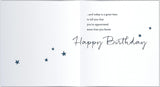 Uncle birthday greeting card from UK Greetings featuring colorful, festive design with cheerful message for celebrating special occasions.
