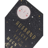 Watermark Husband Anniversary Greeting Card by UK Greetings featuring elegant design and heartfelt message for special occasions.