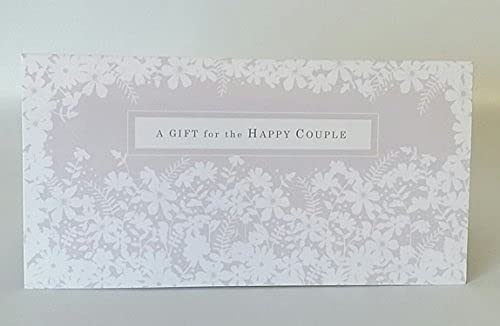 UK Greetings wedding gift money wallet and greeting card with elegant design, perfect for wedding gift giving and celebration.