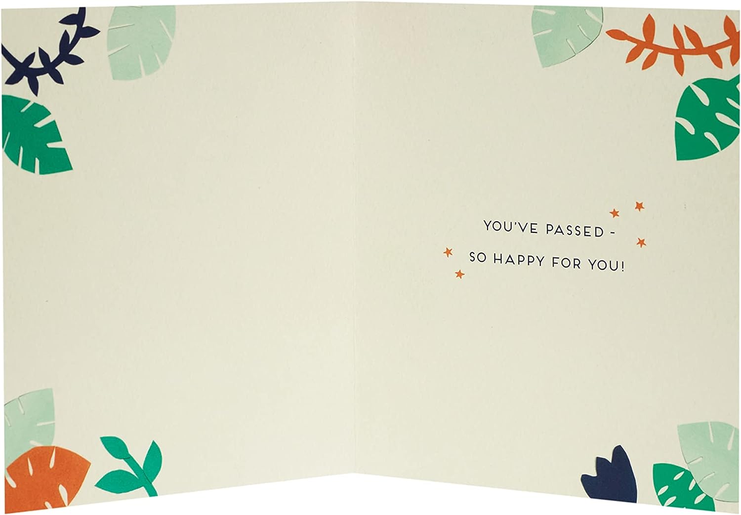 UK Greetings Well Done Monkey congratulations greeting card featuring a cheerful monkey illustration for celebrating exam success.