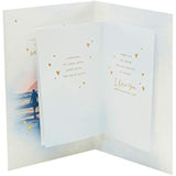 UK Greetings wife Valentine's Day greeting card with meaningful design and envelope, featuring heartfelt message for loved ones.