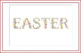 Easter Wishes greeting card from UK Greetings with colorful floral design and heartfelt message, suitable for celebrating Easter.