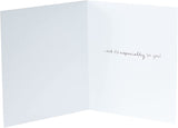 Disney Winnie the Pooh and Piglet thank you card featuring colorful characters, ideal for expressing gratitude.