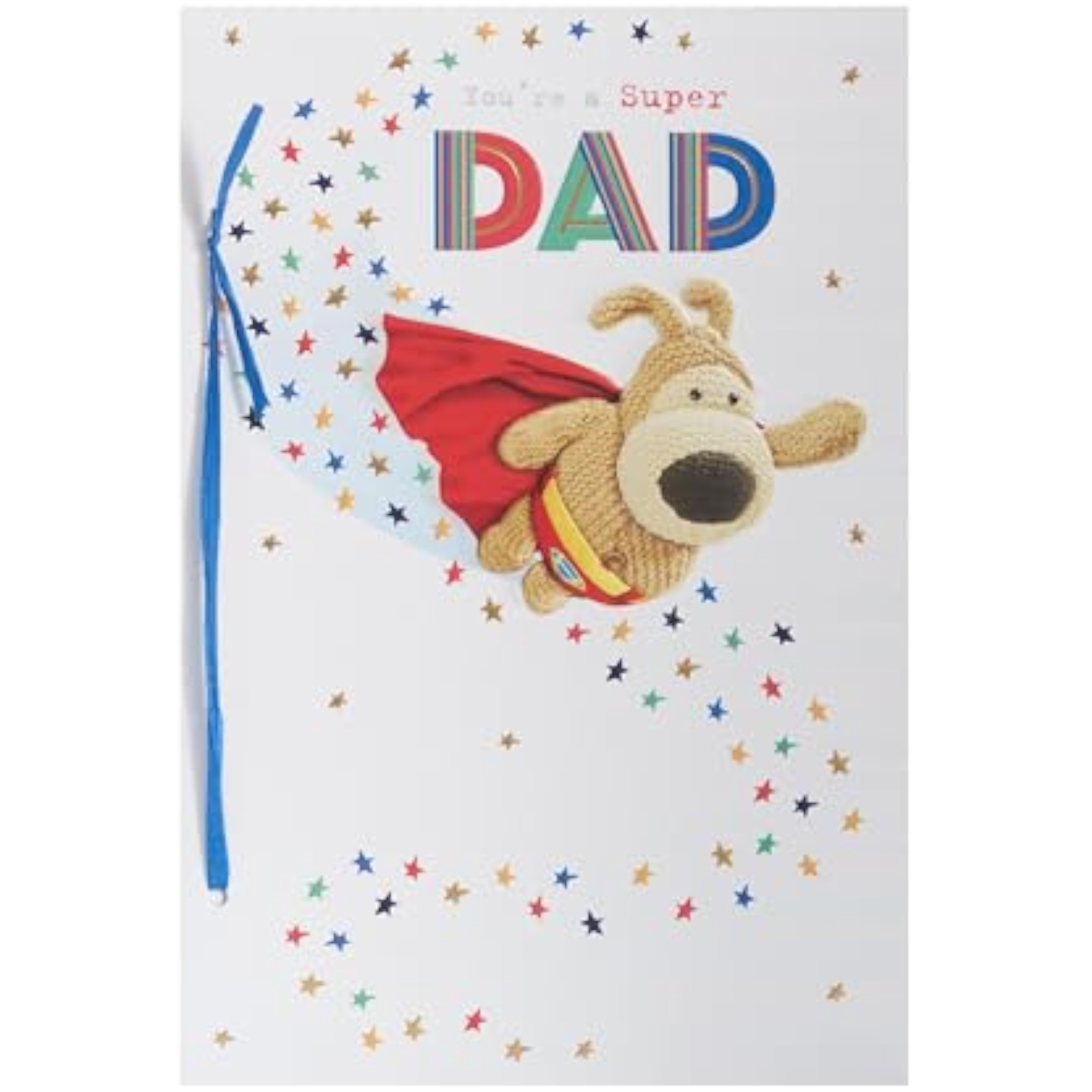 Cute Boofle birthday greeting card for dad from UKG, featuring a charming design perfect for celebrating dads.