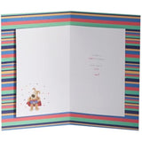 UKG Boofle birthday greeting card for Dad featuring a cute design with colorful illustrations and heartfelt messages.