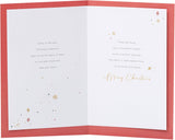 Brother Christmas greeting card with sentimental festive design, featuring holiday-themed artwork and heartfelt message from UKG.