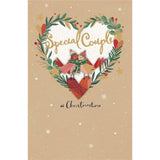 Elegant UKG Christmas greeting card for couples featuring festive designs and heartfelt holiday wishes.