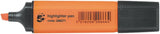 5 Star Office Orange Highlighter Chisel Tip (Pack of 12)