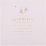 Anniversary Card to Both Elegant Text Led Design