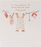 Bundle of Joy It's a Girl Greeting Card