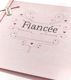 Sparkle Fiancée Sweet Sentimental Valentine's Day Card