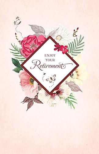 Retirement Royal Horticultural Society Floral Congratulation Card