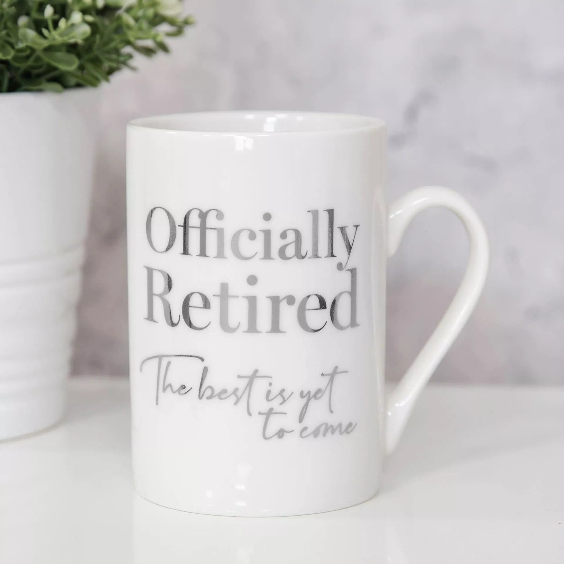 Widdop & Co Milestones Ceramic 11oz Mug featuring a retired design, with colorful milestone illustrations on a white background.