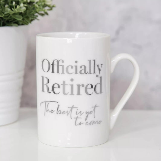 Widdop & Co Milestones Ceramic 11oz Mug featuring a retired design, with colorful milestone illustrations on a white background.