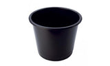 ValueX Deflecto Waste Bin Plastic Round 14 Litre Black