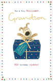 Boofle Present Design Grandson Birthday Card