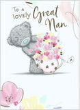 Bear Great Nan Mother's Day Card