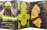 Star Wars Build Your Own Yoda Birthday Card