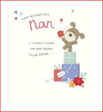 Nan Mother's Day Card - Happy Mother's Day, Nan