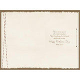 Father's Day greeting card by Xpress Yourself featuring a sailing boat design and a heartfelt message for dads.