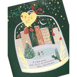 UK Greetings Christmas Card for Both of You - City Ice Rink Design