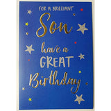 Greetings Card - For a Special Son - Happy Birthday