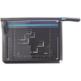 Avery A4 GUA4 Office Guillotine Paper Cutter, Black and Teal