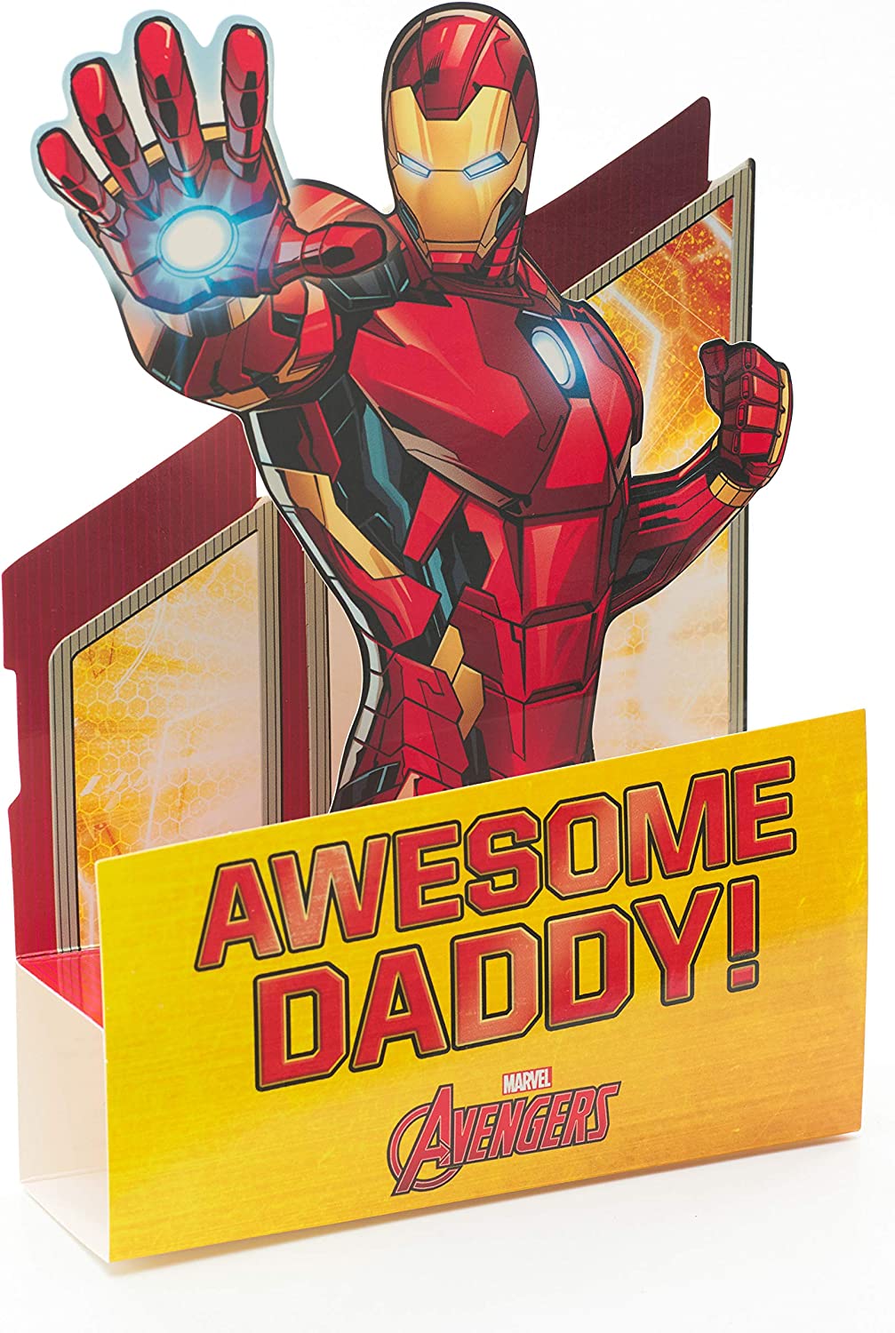 Marvel 3D Iron Man Father's Day Card for Daddy