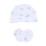 Send It By White & Blue Elephant 5 Piece Set